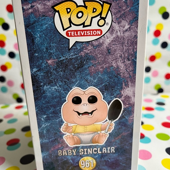 Pop Television Dinosaurs Baby Sinclair Funko Pop #961 “not the mama!” - Picture 4 of 4